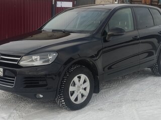 2011 Volkswagen Touareg II, чёрный, 1600000 рублей, вид 2