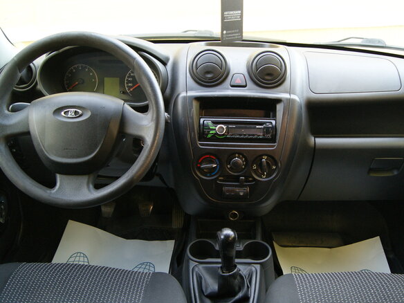 2013 Lada (ВАЗ) Granta I, серебристый - вид 11