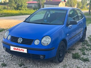2002 Volkswagen Polo IV, синий, 365000 рублей, вид 2
