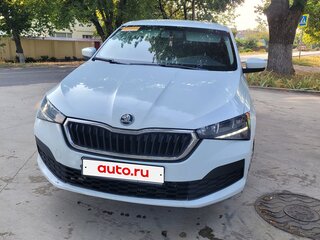 2020 Skoda Rapid I Рестайлинг, белый, 1300000 рублей, вид 3