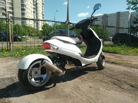 2016 GX moto GX Jeans, белый, 45000 рублей, вид 2