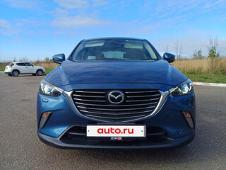2016 Mazda CX-3 I, синий, 1680000 рублей, вид 3