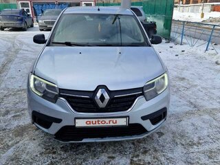 2019 Renault Logan II Рестайлинг, серебристый, 698000 рублей, вид 2