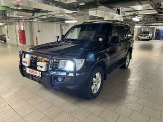 2007 Toyota Land Cruiser 100 Series Рестайлинг 2, чёрный, 3750000 рублей, вид 2