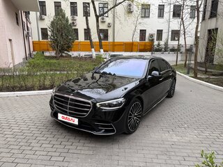 2021 Mercedes-Benz S-Класс 450 Long 4MATIC VII (W223), чёрный, 10000000 рублей, вид 1