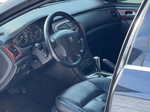 2005 Peugeot 607 I Рестайлинг, чёрный - вид 7