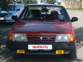 1995 Lada (ВАЗ) 2109, красный, 180000 рублей, вид 1