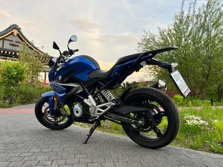 2018 BMW G 310 R, синий, 490000 рублей, вид 2