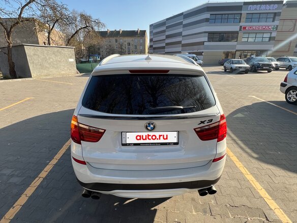 2017 BMW X3 30d xDrive II (F25) Рестайлинг, белый, 2650000 рублей - вид 12