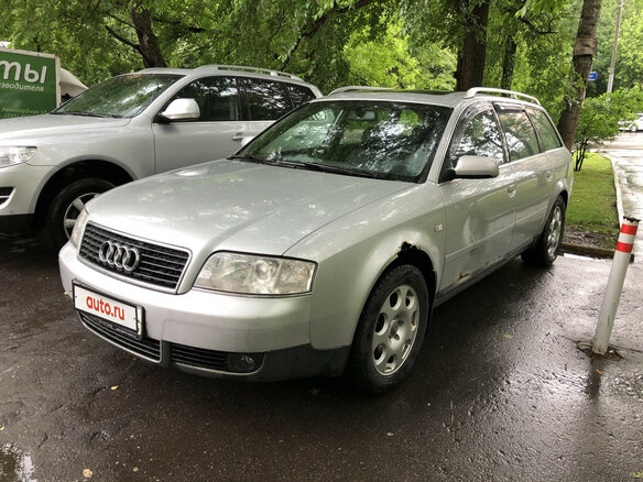 2002 Audi A6 II (C5) Рестайлинг, серебристый - вид 2
