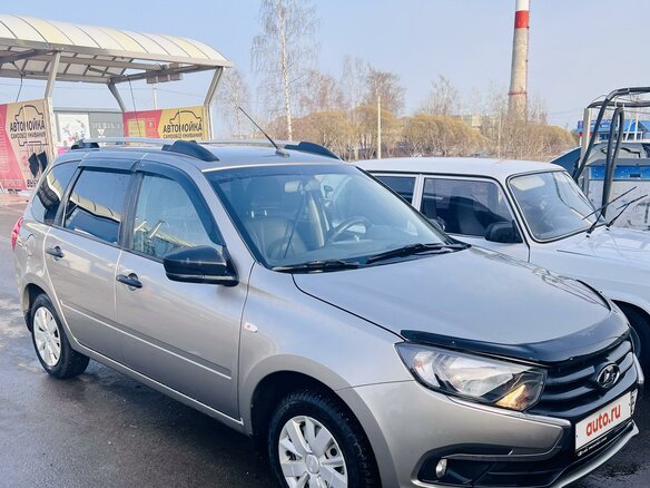 2021 Lada (ВАЗ) Granta I Рестайлинг, серый, 760000 рублей - вид 8