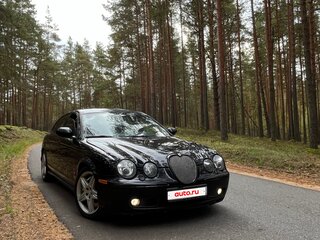 2003 Jaguar S-Type R I, чёрный, 1500000 рублей, вид 1