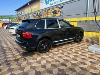 2007 Porsche Cayenne Turbo I Рестайлинг (957), чёрный, 680000 рублей, вид 3