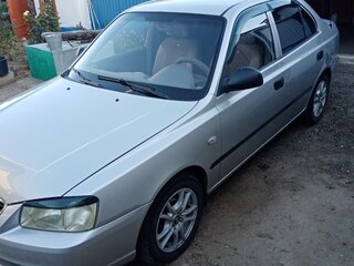 2004 Hyundai Accent ТагАЗ II, серебристый, 480000 рублей, вид 2