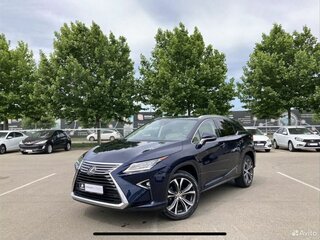 2017 Lexus RX 200t IV, синий, 3700000 рублей, вид 1