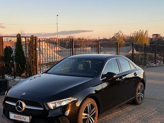 2021 Mercedes-Benz A-Класс 200 IV (W177), чёрный, 6000000 рублей, вид 1