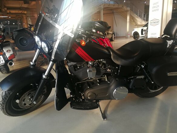 2014 Harley-Davidson Fat Bob, чёрный - вид 12