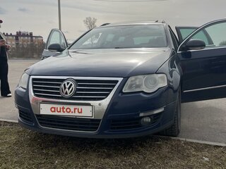2009 Volkswagen Passat B6, синий, 590000 рублей, вид 2