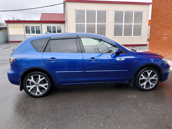 2006 Mazda 3 I (BK), синий, 560000 рублей - вид 3