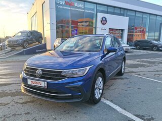 2022 Volkswagen Tiguan II Рестайлинг, синий, 2999900 рублей, вид 2