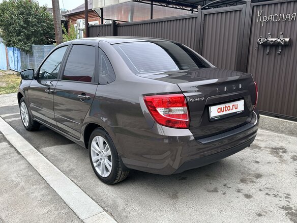 2022 Lada (ВАЗ) Granta I Рестайлинг, коричневый, 985000 рублей - вид 11
