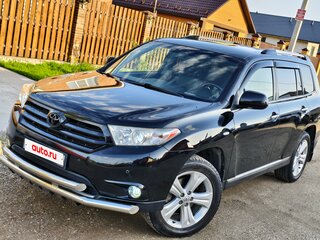 2012 Toyota Highlander II (XU40) Рестайлинг, чёрный, 1999999 рублей, вид 1
