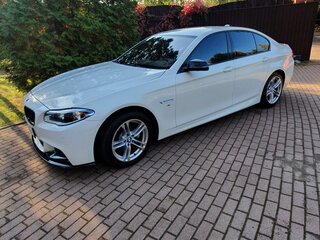 2014 BMW 5 серии 528i xDrive VI (F10/F11/F07) Рестайлинг, белый, 2250000 рублей, вид 4