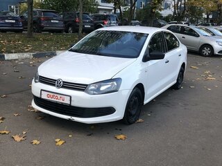 2013 Volkswagen Polo V, белый, 850000 рублей, вид 1