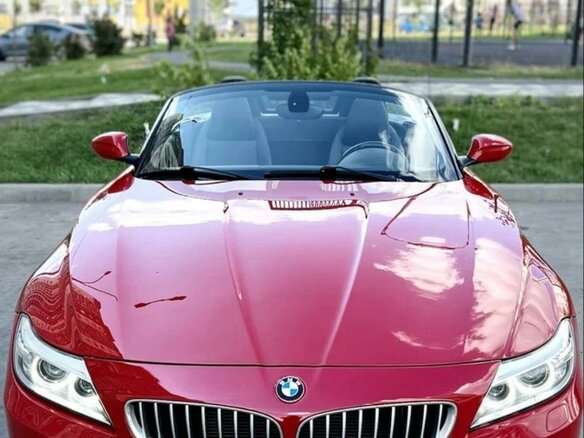 2009 BMW Z4 23i II (E89), красный, 2200000 рублей - вид 2