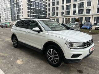2019 Volkswagen Tiguan Allspace II, белый, 2190000 рублей, вид 2