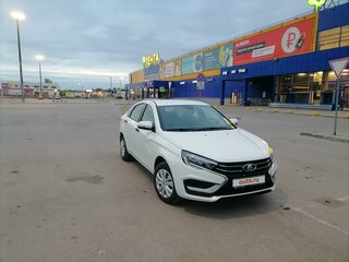 2023 Lada (ВАЗ) Vesta I Рестайлинг (NG), белый, 1067500 рублей, вид 3