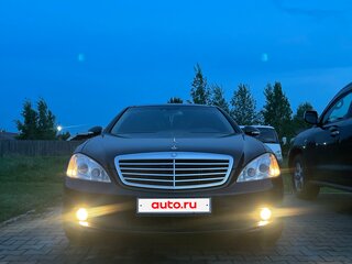 2007 Mercedes-Benz S-Класс 500 Long V (W221), чёрный, 1400000 рублей, вид 3