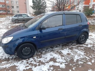 2007 Hyundai Getz I Рестайлинг, синий, 465000 рублей, вид 3