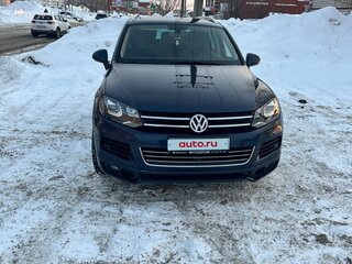 2012 Volkswagen Touareg II, синий, 2680000 рублей, вид 2