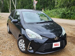 2019 Toyota Vitz III (XP130) Рестайлинг 2, чёрный, 1150000 рублей, вид 1