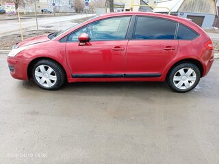 2010 Citroen C4 I Рестайлинг, красный, 400000 рублей, вид 4