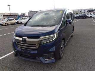 2020 Honda Stepwgn Spada V Рестайлинг, синий, 1800000 рублей, вид 2