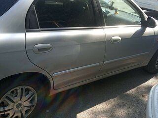 2008 Kia Spectra I Рестайлинг 2, серебристый, 520000 рублей, вид 3