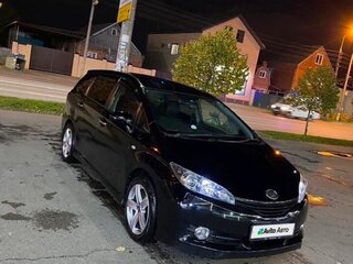 2010 Toyota Wish II, чёрный, 1150000 рублей, вид 4