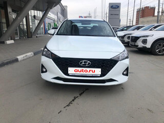 2020 Hyundai Solaris II Рестайлинг, белый, 1350000 рублей, вид 1