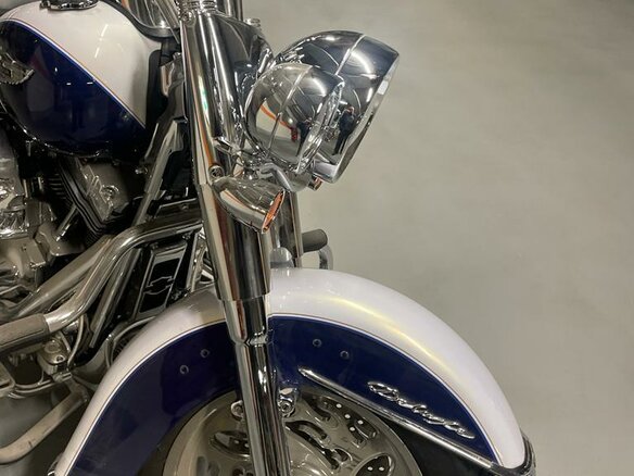 2007 Harley-Davidson Softail Custom, синий, 2850000 рублей - вид 8