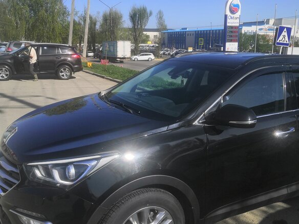 2015 Hyundai Santa Fe III Рестайлинг, чёрный, 2360000 рублей - вид 2