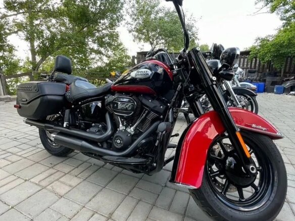 2022 Harley-Davidson Heritage, пурпурный, 2370000 рублей - вид 8