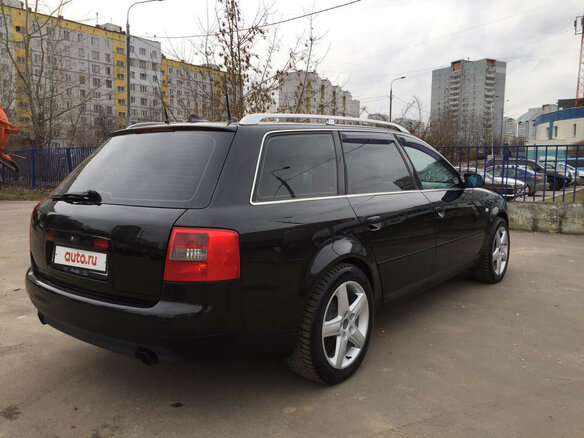 2001 Audi A6 II (C5) Рестайлинг, чёрный - вид 3