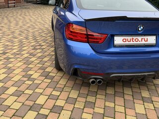 2015 BMW 4 серии 420d F32/F33/F36, синий, 2350000 рублей, вид 4