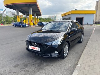 2020 Hyundai Accent V Рестайлинг, чёрный, 1050000 рублей, вид 1