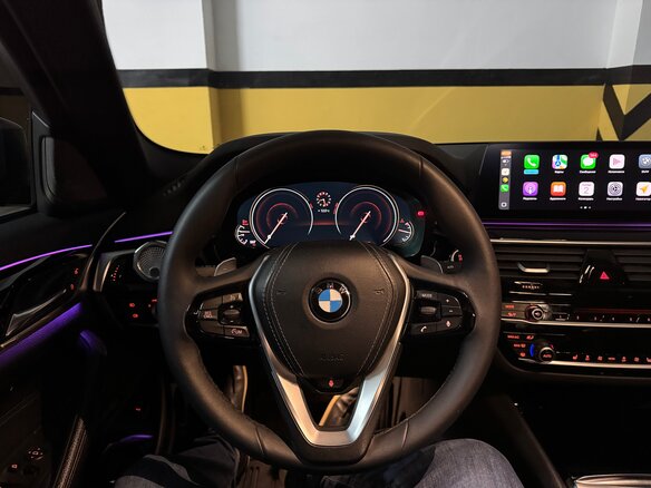 2018 BMW 5 серии 520d VII (G30/G31/G38), чёрный, 3800000 рублей - вид 10