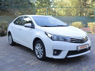 2014 Toyota Corolla XI (E160, E170, E180), белый, 1350000 рублей, вид 3