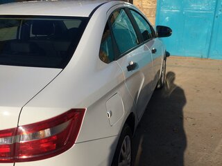 2017 Lada (ВАЗ) Vesta CNG I, белый, 700000 рублей, вид 2