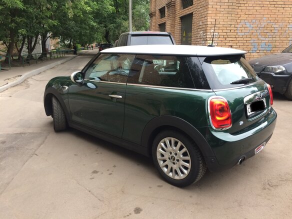 2015 Mini Hatch Cooper III (F55/F56), зелёный - вид 2